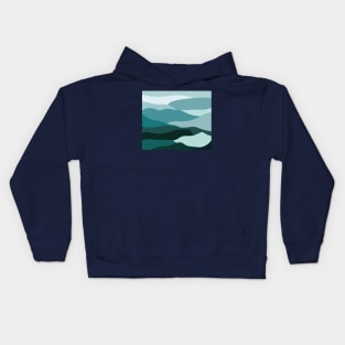 Cloudy Layers Kids Hoodie